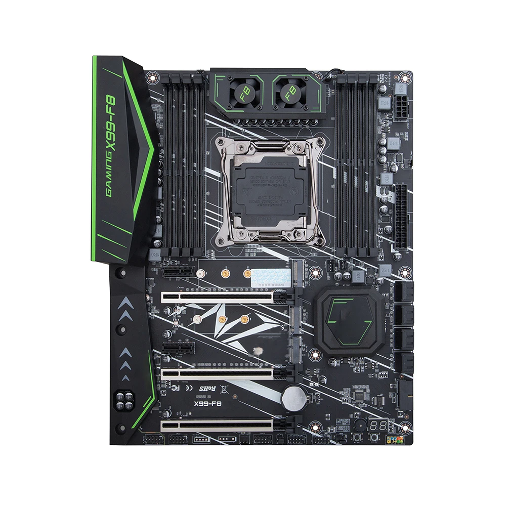 X99 F8 para HUANANZHI X99 placa base LGA2011-3 todas las series DDR4 RECC memoria NON-ECC - imagen 2