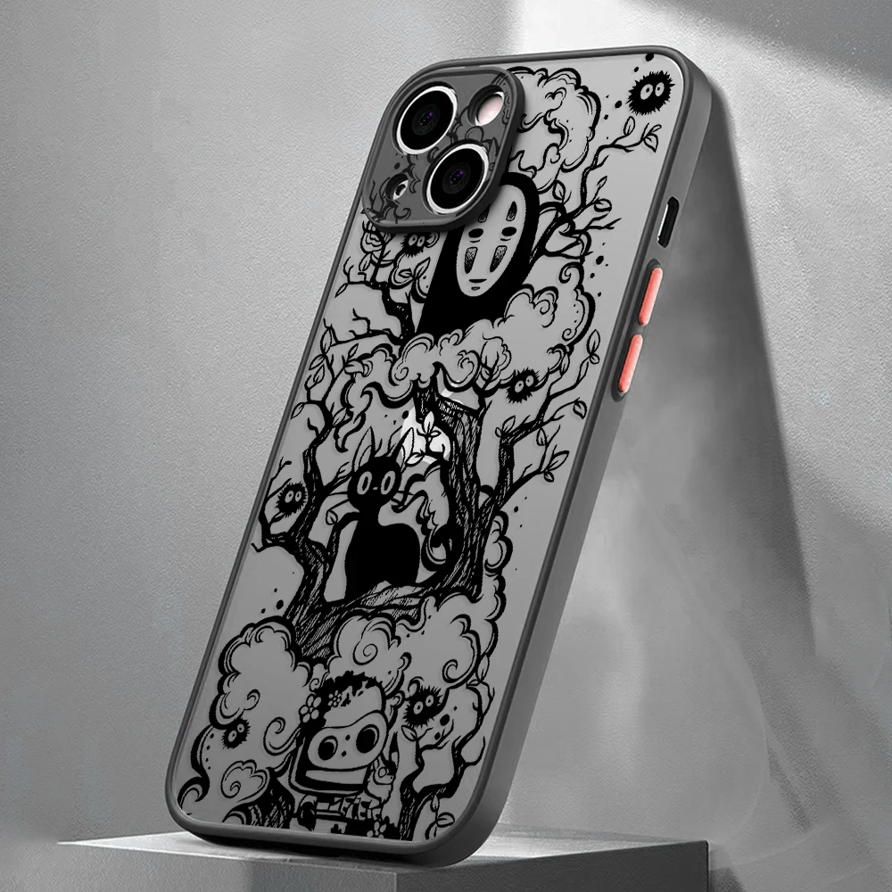 Funda de teléfono sin caras con dibujos animados para hombre, funda dura mate para Samsung Galaxy S24 S23 S22 S21 S20 S10 S9 Ultra Plus 5G Note 20 10 Pro - imagen 5