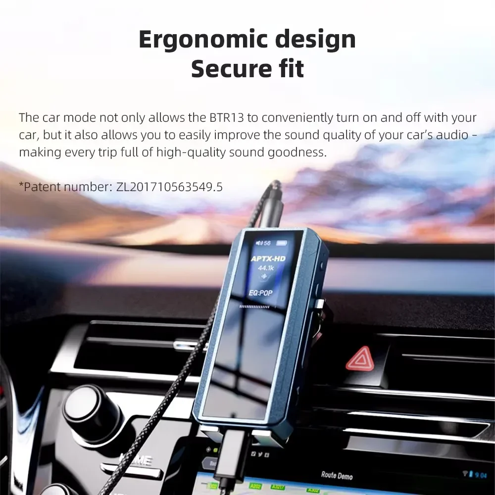 FiiO BTR13 amplificador de auriculares Bluetooth 3,5/4,4mm salida equilibrada HIFI Balance DSD256 amplificador de oído personalizado LDAC/aptX HD AAC - imagen 3