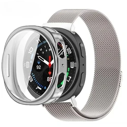 Correa Acero Mlanese + Funda TPU Samsung Galaxy Watch 8 40mm 44mm