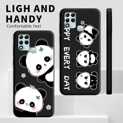 Funda Silicona Infinix Hot 11 / 11S – Antigolpes Panda y Flores