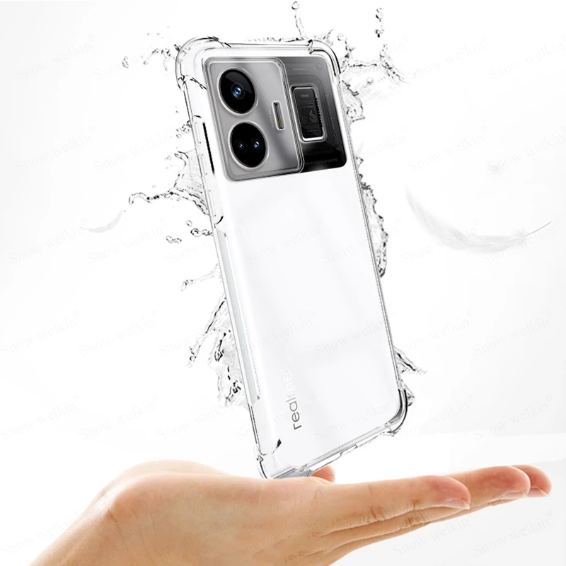 Para Realme GT 2 3 Airbags Buffer funda de protección completa para Realme GT3 GT2 Pro Explorer Master suave TPU a prueba de golpes funda trasera - imagen 5