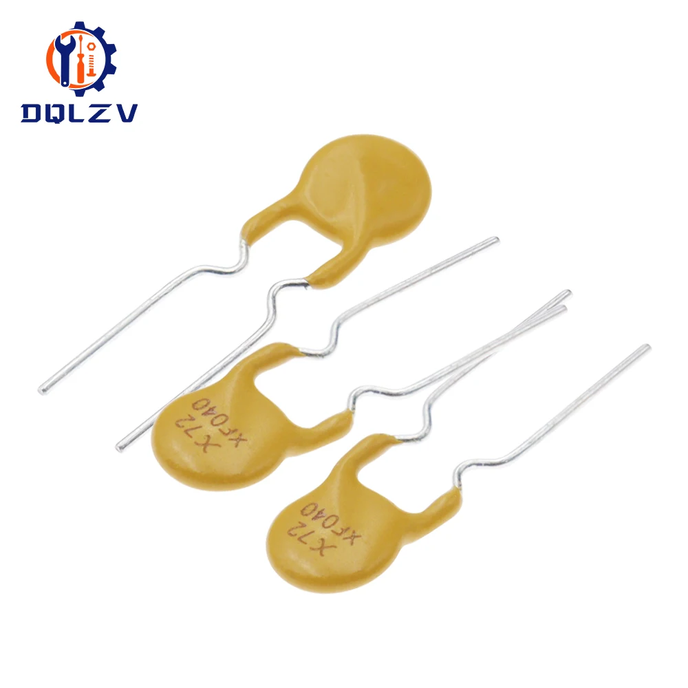 72V 0.4A 400MA PPTC Fusible Reajustable RXEF040 XF040 Paso 5mm - imagen 2