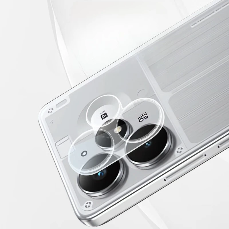 Protector de lente de cámara 3D para OPPO Neo7 Turbo 5G Protector de pantalla de cubierta de lente para Realme Neo 7Turbo lente de cubierta completa vidrio templado - imagen 2