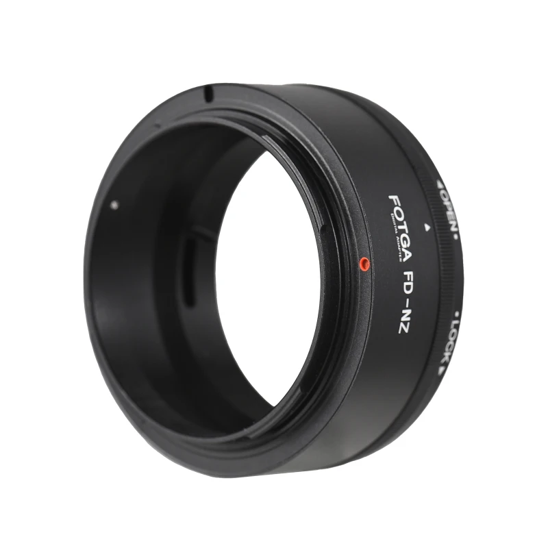 FOTGA anillo adaptador de montaje de lente de alta precisión, aleación de aluminio para lente de montura Canon FD a cámara Nikon Z6 Z7 Z50 z-mount - imagen 4