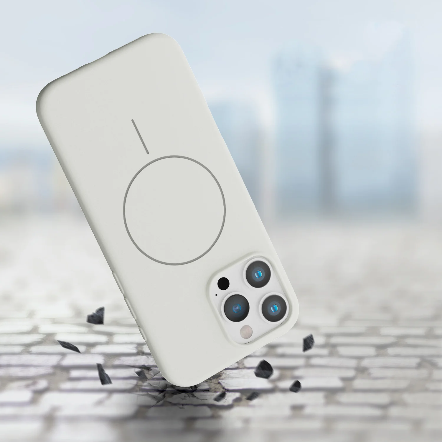 Funda mate para iPhone 17 Air 16E 16 E 15 Pro Max 14 Plus 13 12 Magsafe Mag Safe 16Pro 16Plus 15Pro 14Pro accesorios de cubierta de teléfono - imagen 5