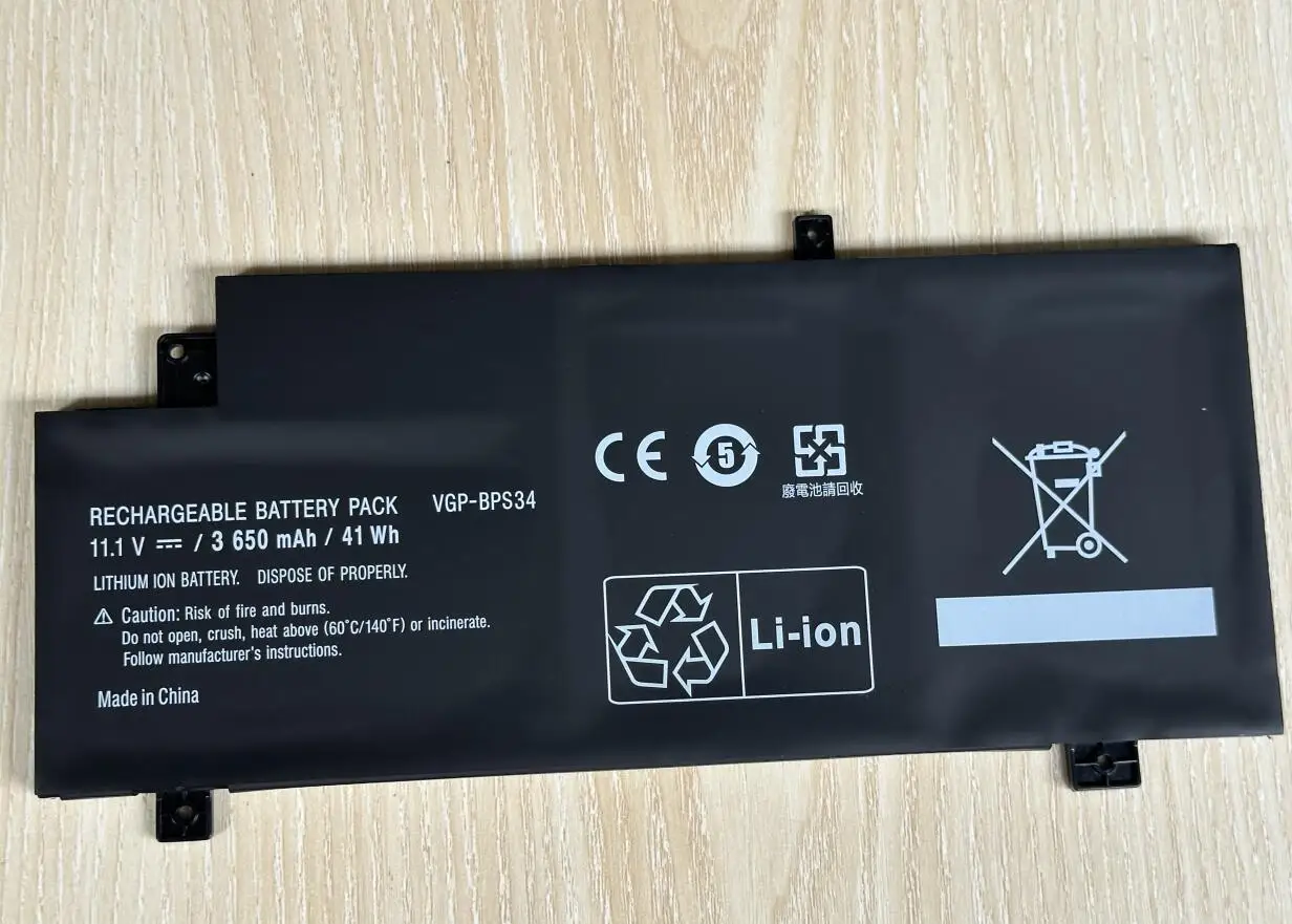 VGP-BPS34-batería BPS34 para portátil, para Sony, VAIO Fit 15, Touch, SVF15A1ACXB, SVF15A1ACXS - imagen 3