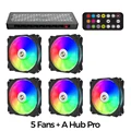 black  5 fans  hub