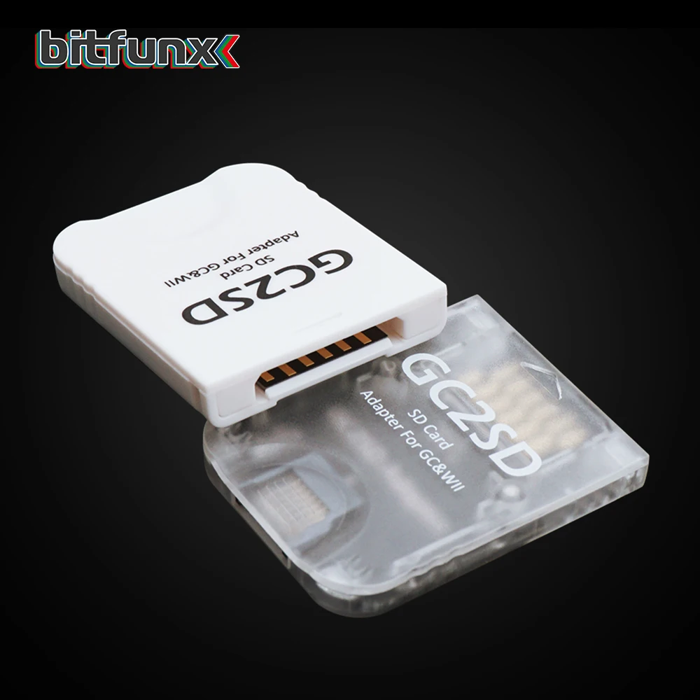 Bitfunx GC2SD Adaptador de tarjeta Micro SD Adaptador de tarjeta de memoria suizo para consolas Nintendo GameCube Wii SD2SP2 - imagen 4