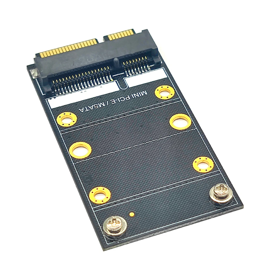 Adaptador Mini PCIE mSATA, convertidor de unidad de estado sólido, tarjeta de expansión elevadora, placa de prueba para mSATA SSD, Mini tarjeta Wifi PCI Express - imagen 3