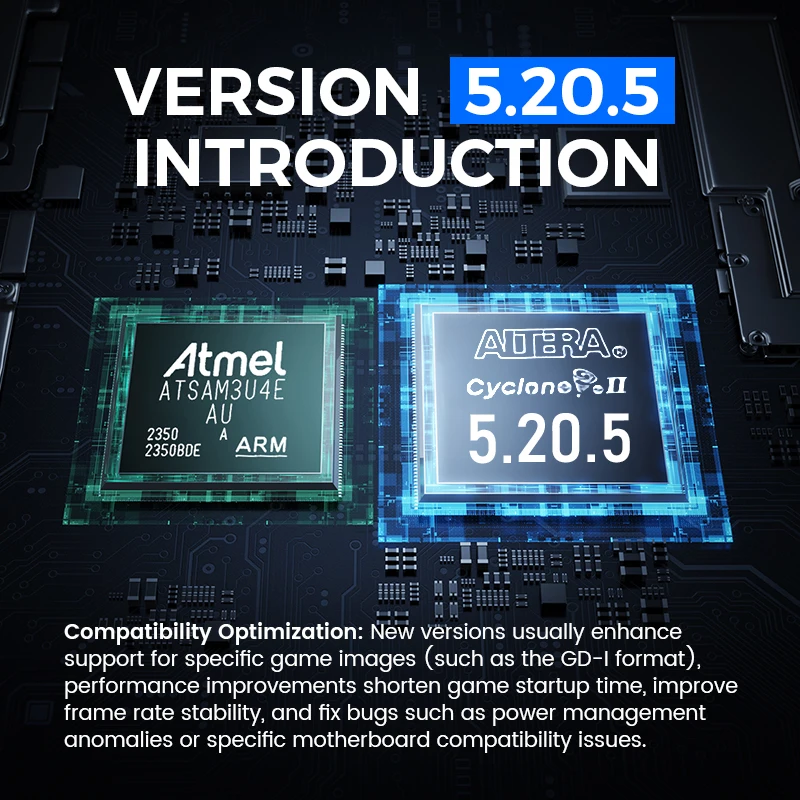 Para Dreamcast GDEMU 5 20 5 15 15b placa de simulación de unidad óptica carcasa tarjeta de memoria SD imagen GDI modificación de consola de videojuegos - imagen 5