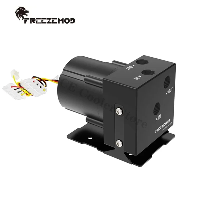 Bomba de CC para enfriador de agua de computadora, 12 V, velocidad ajustada y apagada, elevación: 7 metros de flujo-1200L 4500 RPM - imagen 3