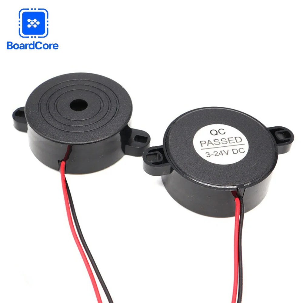 5/10 Uds 4216 zumbador activo pitido continuo 90DB alarma de alto decibelio DC3-24V 12V zumbador electrónico alarma de pitido para Arduino coche Van - imagen 2