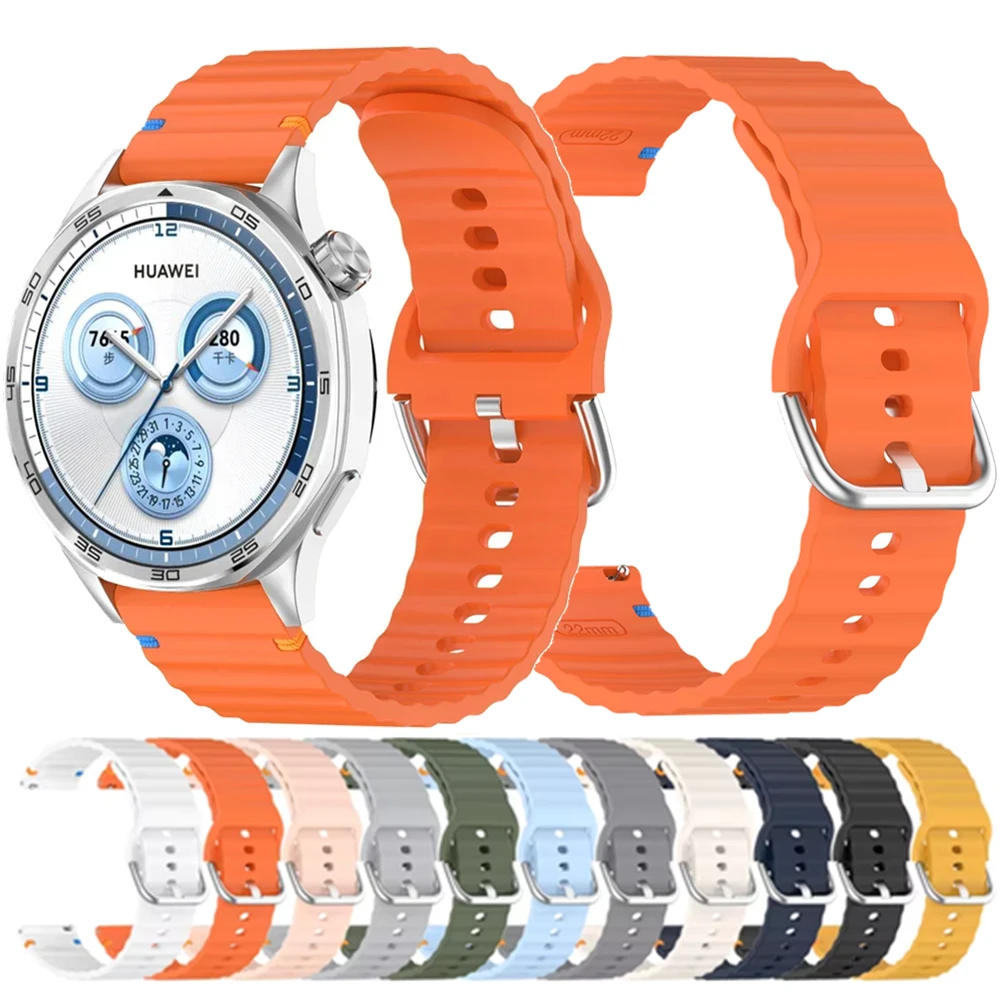 Correa de 20 a 22mm para Huawei Watch GT 4 5 GT4 46mm GT3 GT2 GT 3Pro 46mm Ocean Band para Samsung Galaxy Watch 7 6 4 3 5 Pro