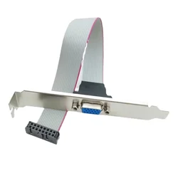 Extensión GPU VGA 16P a 15P de 20 cm