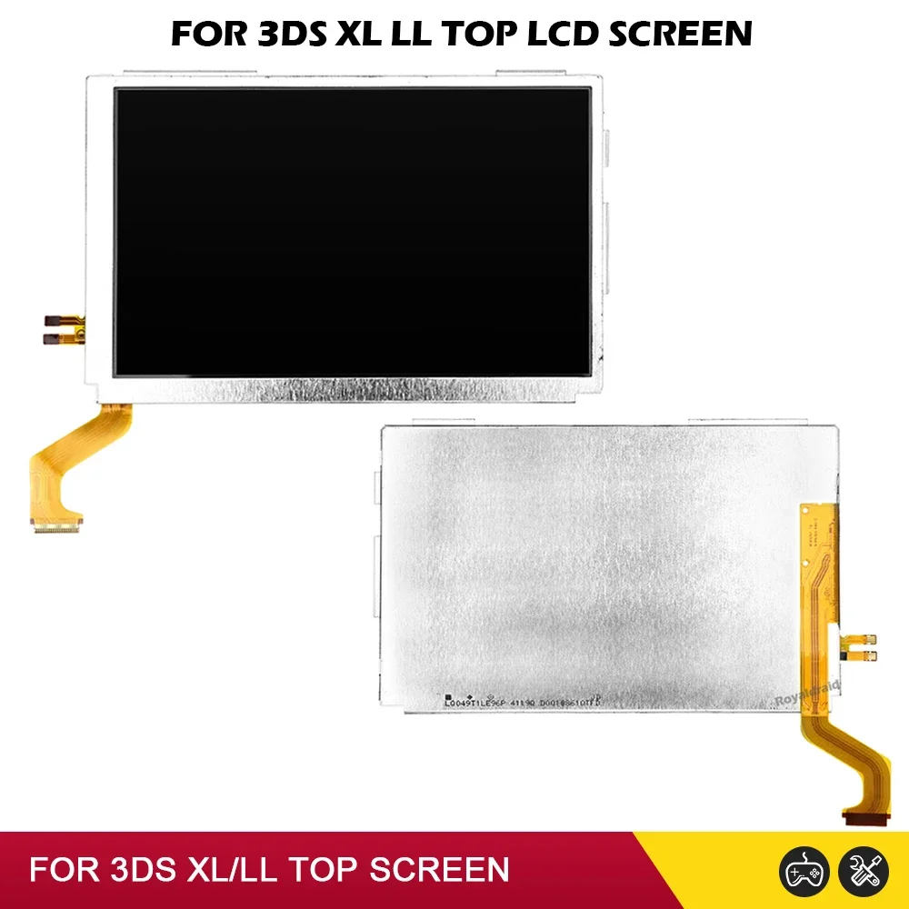 1 Uds reemplazo para 3DS XL LL pantalla LCD superior para Nintendo 3DS XL/LL botón superior pantalla LCD inferior de alta calidad