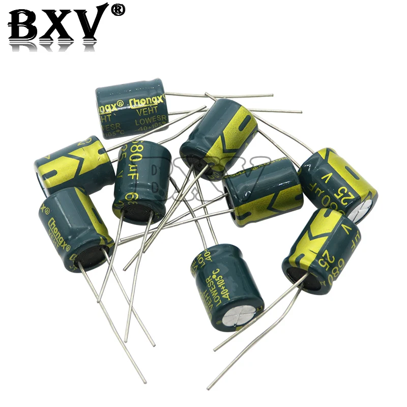 10V 16V 25V 35V 50V 400V nuevo condensador de aluminio de baja frecuencia ESR 100UF 220UF 330UF 470UF 680UF 1000UF 1500UF 2200UF 3300UF - imagen 3