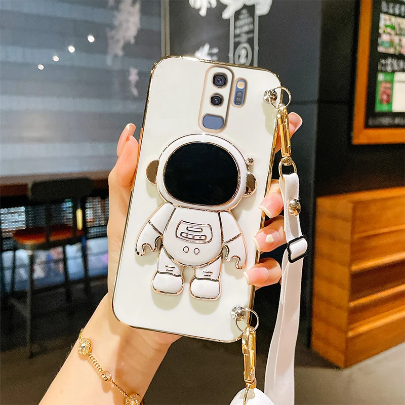 Funda de teléfono con cordón cruzado para Samsung Galaxy S10 S8 S9 S22 S20 S21 S23 Note 8 9 10 Lite 20 Plus Ultra S20 Fe - imagen 2