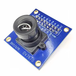 Módulo Cámara OV7670 para STM32 con lente ajustable y sin distorsión