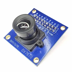 Módulo Cámara OV7670 para STM32 con lente ajustable y sin distorsión