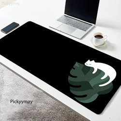 Alfombrilla Ratón XXL Negra – Escritorio Gaming