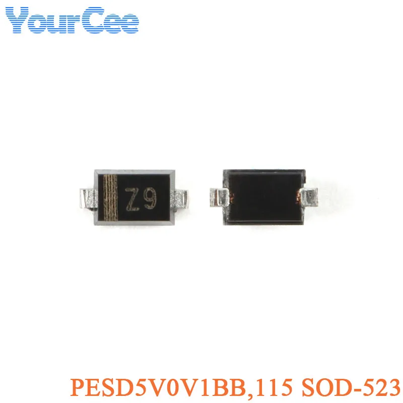 Chip de diodos de protección ESD, 50 piezas PESD5V0U1BL,315 PESD5V0 X1BCAL V1BB V1BA U2BT U1BL S2BT R1BSFYL H1BSFYL G1BLYL PESD3V3X1B - imagen 3