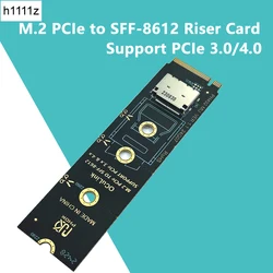 Adaptador M.2 NVMe a OCuLink PCIe 4.0 para SSD U.2 y U.3