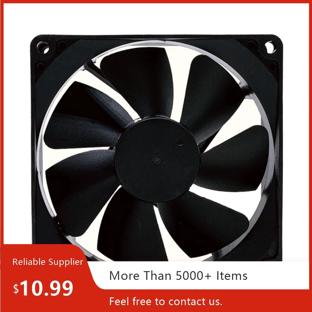 Ventilador de 92 mm para ventilador Yuanshan FD 129225 HB, CC 12 V, 0,26 A, 92x92x25 mm. Refrigeración para carcasas de PC, CPU, inversor de servidor