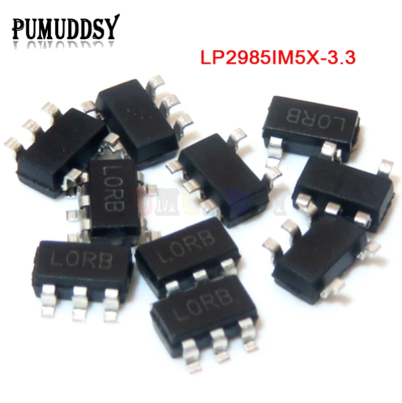 10 Uds LP2985IM5X-3.3/1,5/1,8/2,5/2,7/2,8/3,0/3,3/3,6/5,0 V SOT23-5 regulador LDO Reg nuevo IC - imagen 4