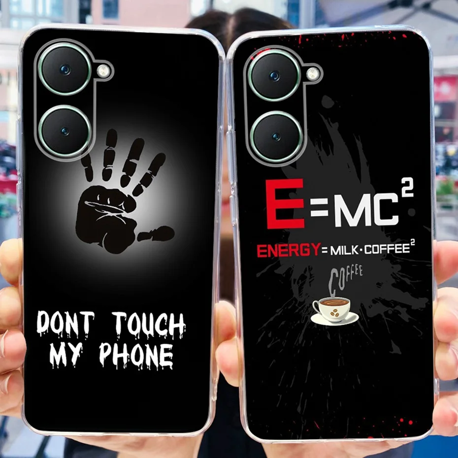 2024 nueva funda de teléfono de moda para Vivo Y03 Y18 Y18e funda trasera de silicona suave TPU para Vivo Y18 Y18E Y03 parachoques de teléfono - imagen 4