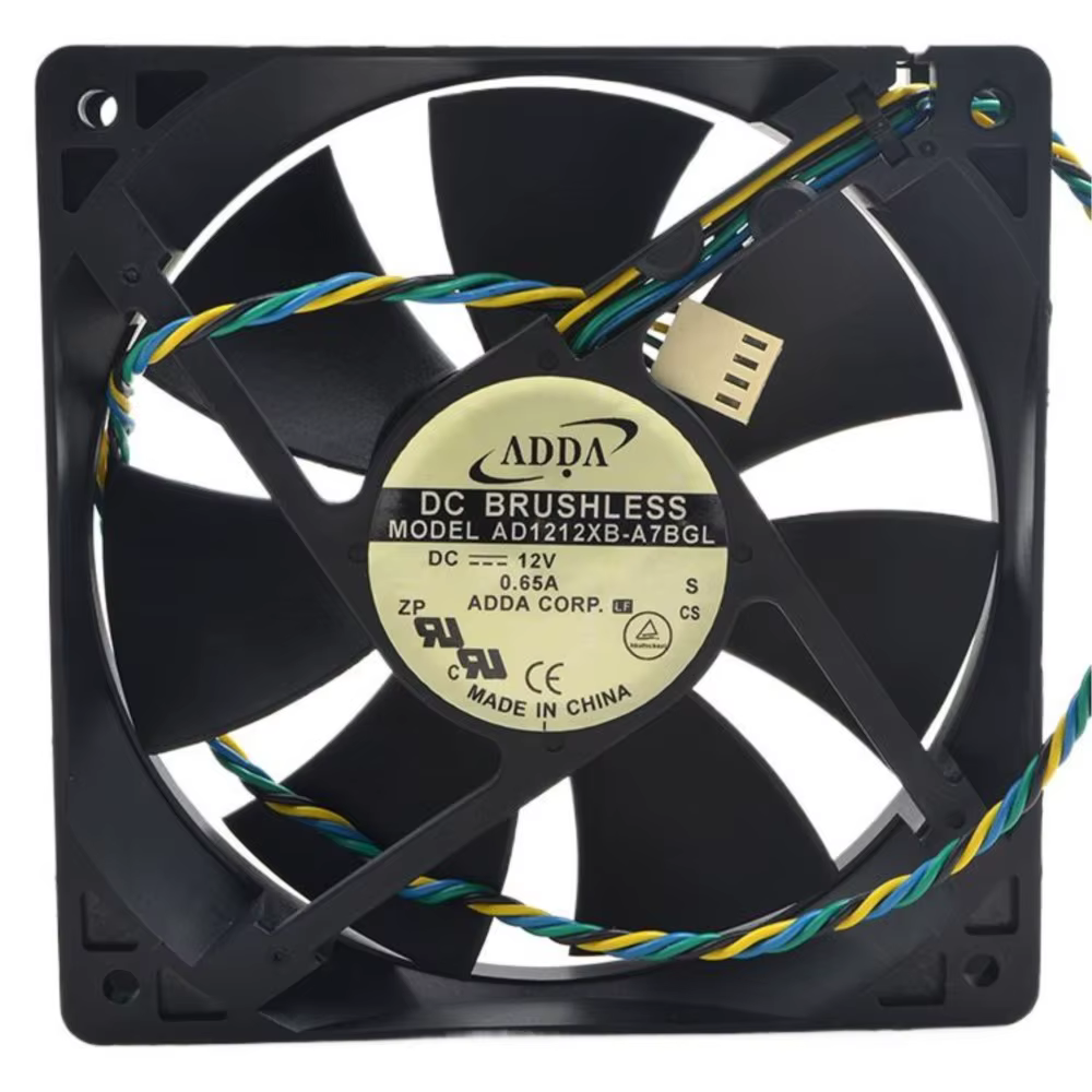 ADDA AD1212XB-A7BGL Ventilador refrigeración 120mm PWM 12V 0.65A - imagen 5