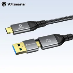 Yottamaster Cable USB4 40Gbps 100W USB-C 8K