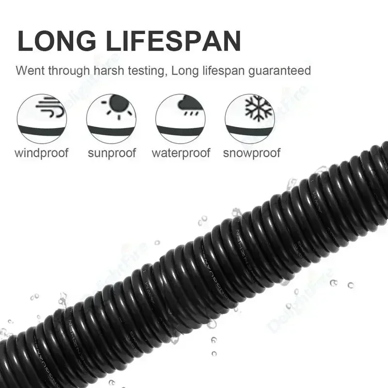 Cable enfundado Flexible 6 5 4 3 2Core Cable eléctrico 28AWG PVC cobre estañado tira de LED Cable de extensión para tira de LED RGB RGBW - imagen 3