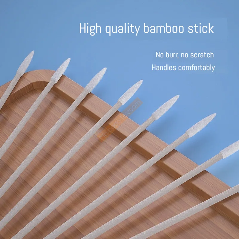 25 unids/bolsa SC FC LC MU ST varillas de limpieza de fibra óptica varilla 2, MM 2,6 MM conector de fibra óptica limpiador hisopo de algodón - imagen 2