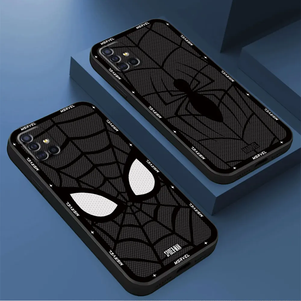 Funda para Samsung Galaxy A30 A40 A20e A10e A71 A20 A10 A41 A70 A51 A50 A31 A10s A20s TPU funda suave de lujo Marvel Spider Man Bag - imagen 2