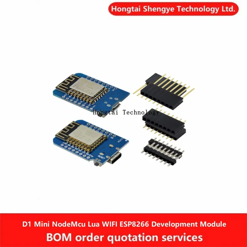D1 Mini NodeMcu Lua WIFI basado en el módulo de placa de desarrollo inalámbrico ESP8266 interfaz Micro TYPE-C - imagen 2