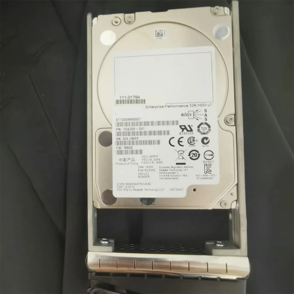 HDD AS1000G6 AS500H 111-01764 111-01125 1,2 TB 1,2 T SAS 2,5 ''disco duro para Netapp Inspur - imagen 4