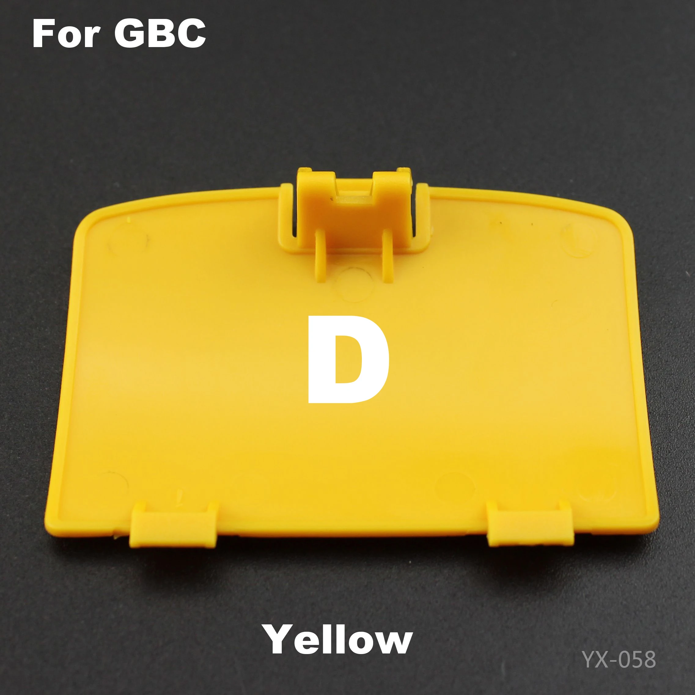 1 pieza, opción de 11 colores, cubierta de batería azul profundo para carcasa GBC, carcasa limitada amarilla + azul, carcasa, Color GB - imagen 5