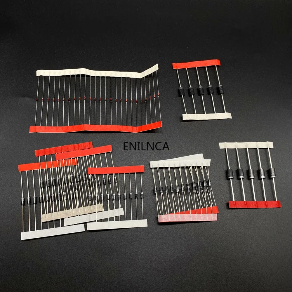 Kit surtido de resistencias de película metálica, diodos led, condensador electrolítico, conjunto de cerámica, paquete de transistores, Kits de componentes electrónicos diy - imagen 2