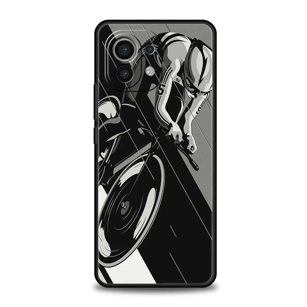 Funda de teléfono para Xiaomi Mi 15 14 13 12 11 Lite 14T 13T 12T 11T Pro Poco X6 X5 M3 X3 Pro F5 F4 cubierta para bicicleta de montaña arte de ciclismo - imagen 5