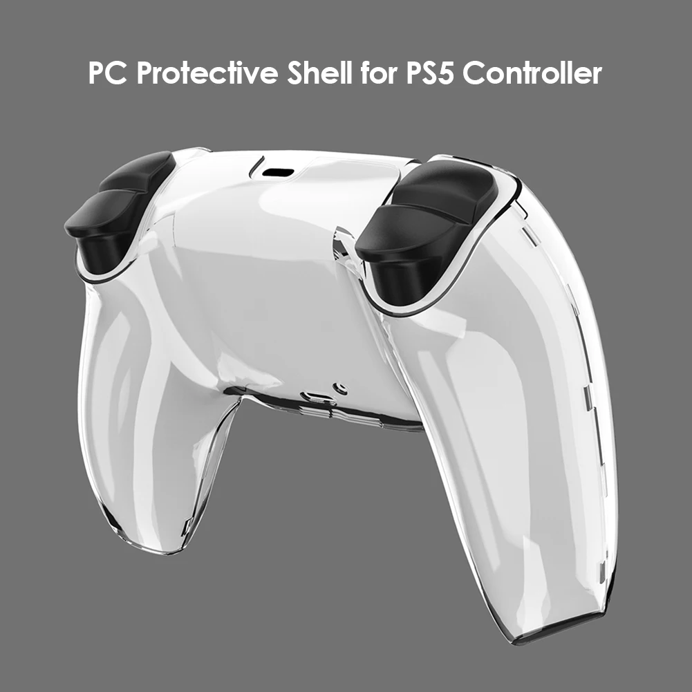 Accesorios para máquinas electrónicas, cubierta transparente para PC, funda protectora ultrafina para controlador PS5, DualSense - imagen 3