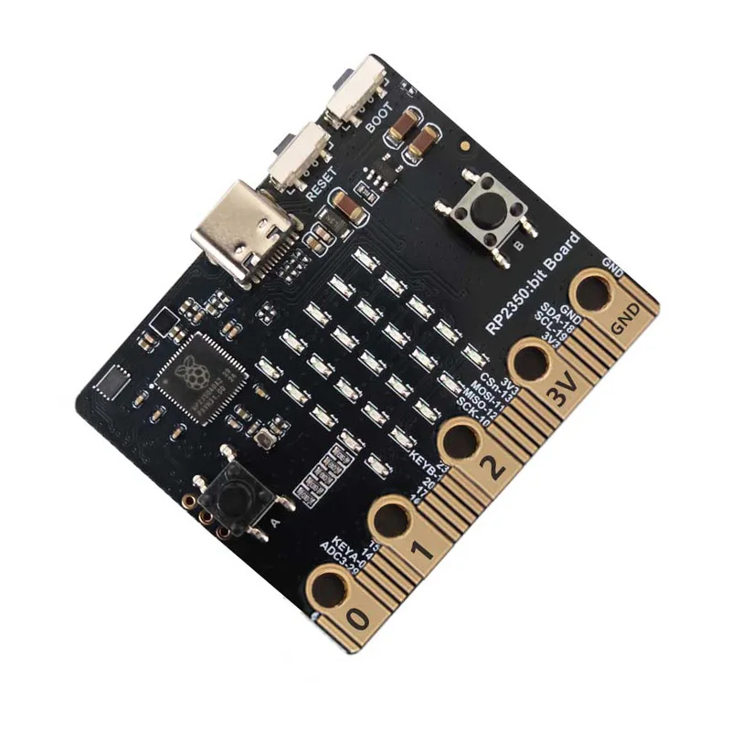Raspberry Pi Pico 2 RP2350 bit placa tamaño puerto alto Compatible con BBC Micro:bit Placa de desarrollo - imagen 5