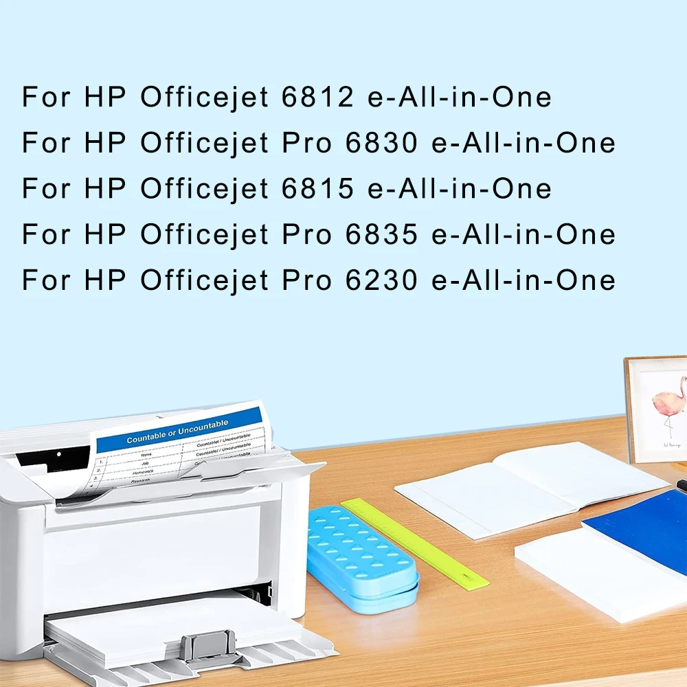 934XL 935XL reemplazar para cartucho de tinta HP para HP934 935 para HP-934 para HP-935 Officejet Pro 6230 6830 6835 6812 6815 6820 - imagen 2