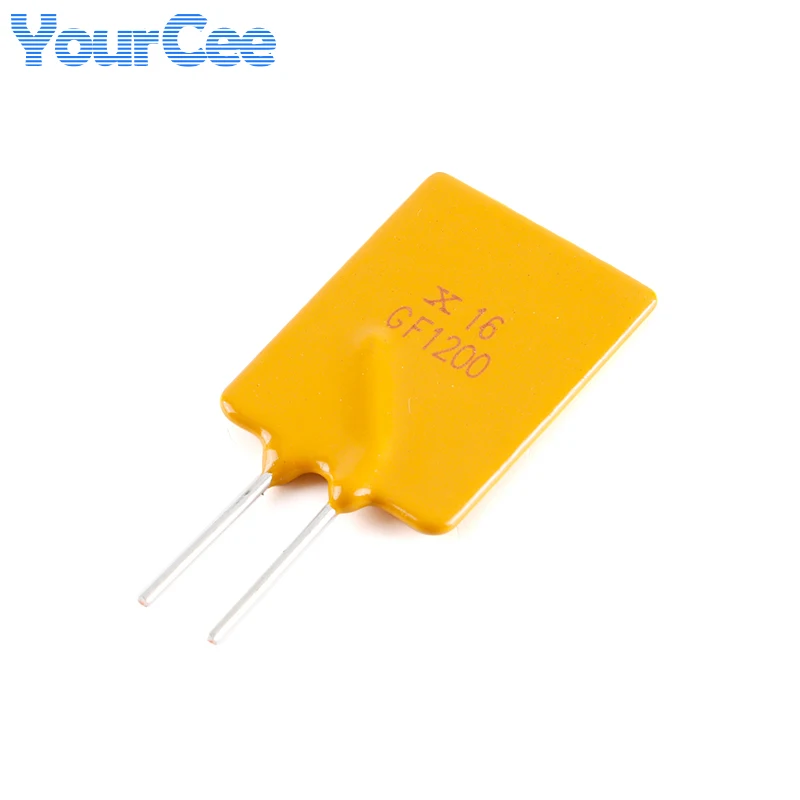 Fusible reiniciable PPTC, 10 piezas, 16V, 1,1 ~ 12A Pin Pitch 5mm 12A 7A 5A 3A 2A 1.1A - imagen 4