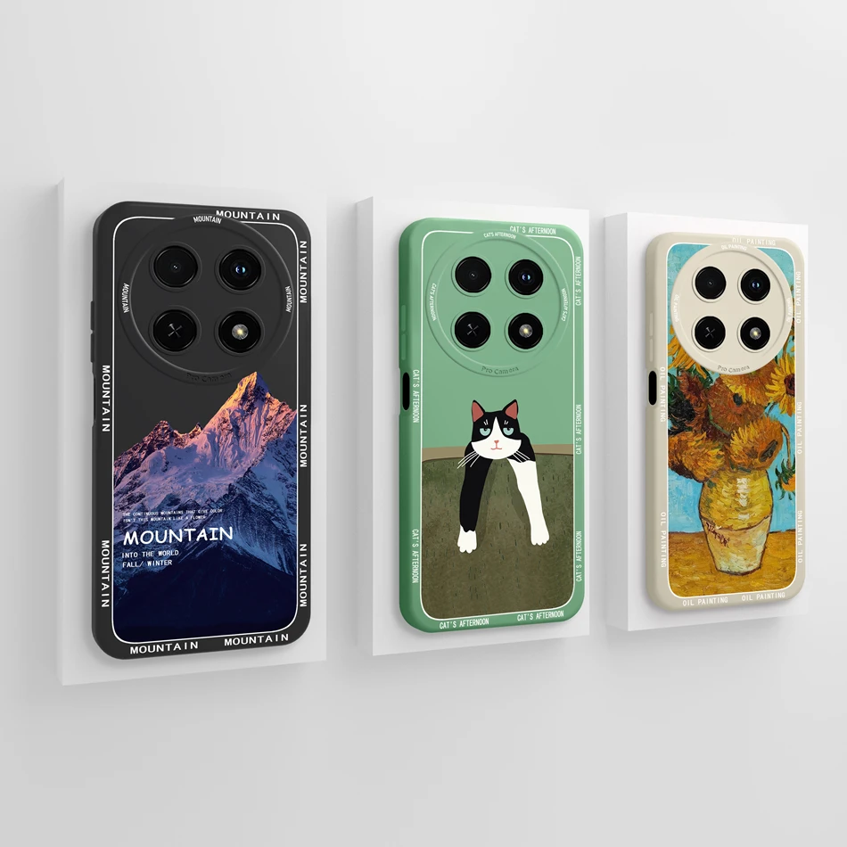 Funda para teléfono Wiko Hi Enjoy 70 Pro, cubierta completa de Anime lindo, fundas traseras de silicona líquida suave y Lisa para Hi Enjoy 70Pro - imagen 2