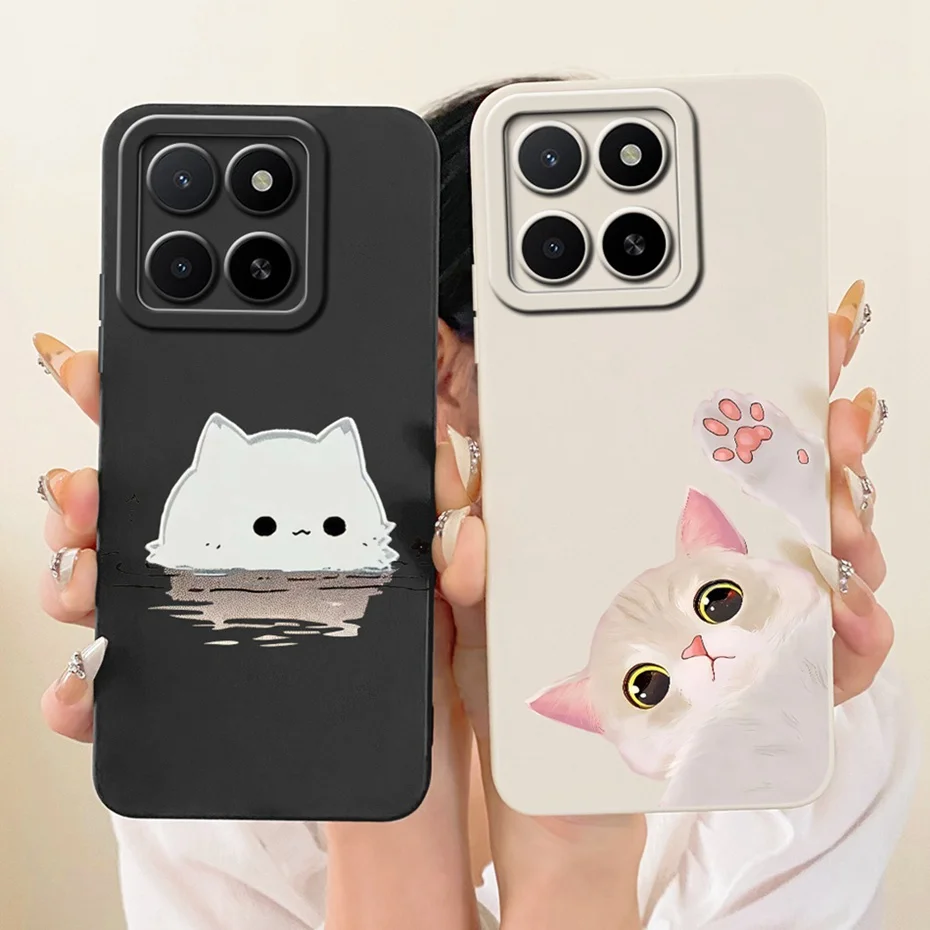 Nueva funda de teléfono de moda para Honor X5b Plus, fundas de silicona suave para HonorX5b X 5b Plus, fundas a prueba de golpes, parachoques - imagen 3