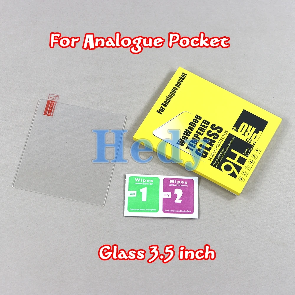 1 Uds. Vidrio protector de juego para bolsillo analógico película templada de vidrio de 3,5 pulgadas para película protectora de pantalla AP - imagen 2