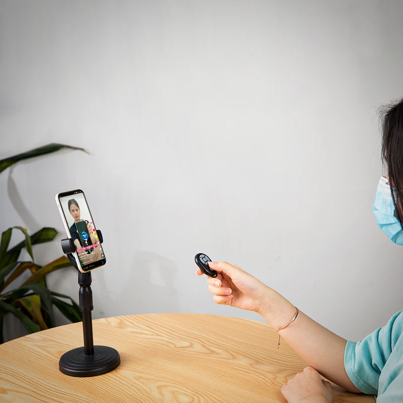 Mando a distancia con Bluetooth para cámara de vídeo Xiaomi, Samsung, OPPO, teléfono móvil Android, Tiktok, giro de página de película - imagen 5