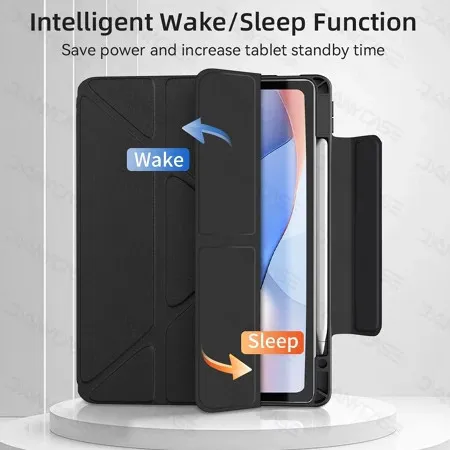 Funda con rotación de 360 grados para Xiaomi Pad 7 2024 11,2 7 Pro 11,2 pulgadas MiPad 5 Pro 5 11 pulgadas 6Pro funda transparente desmontable para tableta - imagen 3