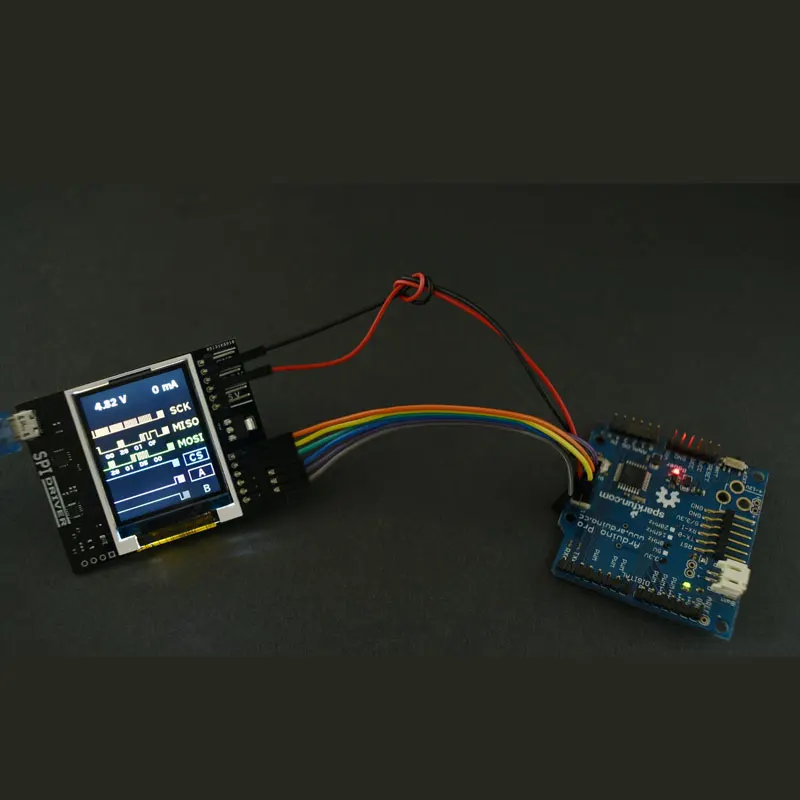 SPIDriver - Adaptador de interfaz SPI profesional, lógica de 3,3 V/5 V, 30 MHz, alimentado por USB-C - imagen 2